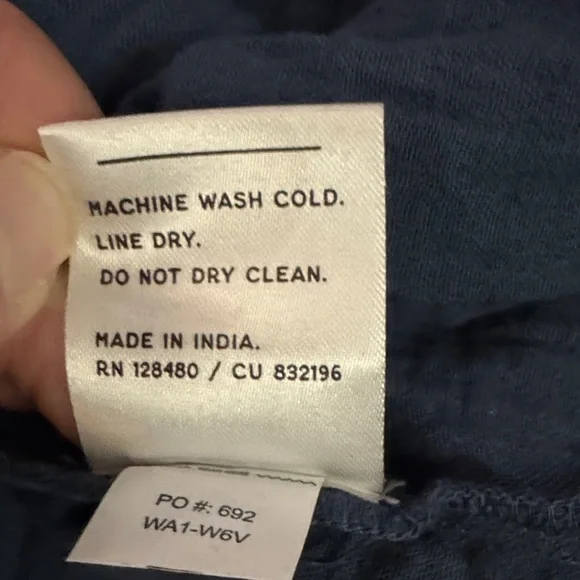 Pact- French Navy Maxi Skirt, New Without Tags. - Picture 4 of 10